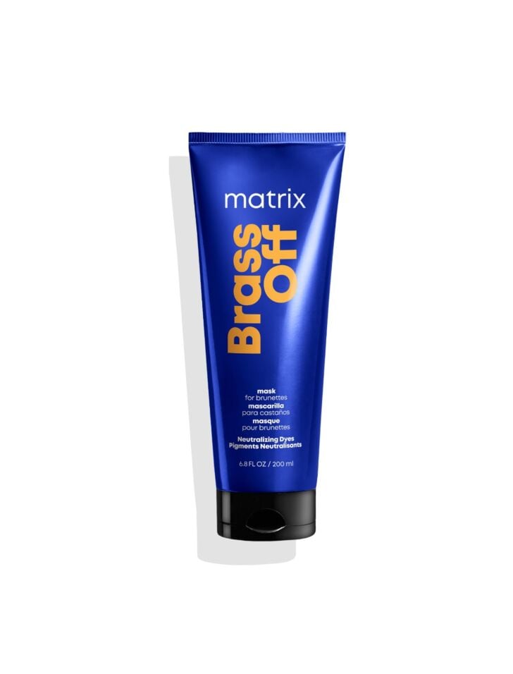 Маска Brass Off для интенсивной нейтрализации теплых медных и светло-оранжевых оттенков