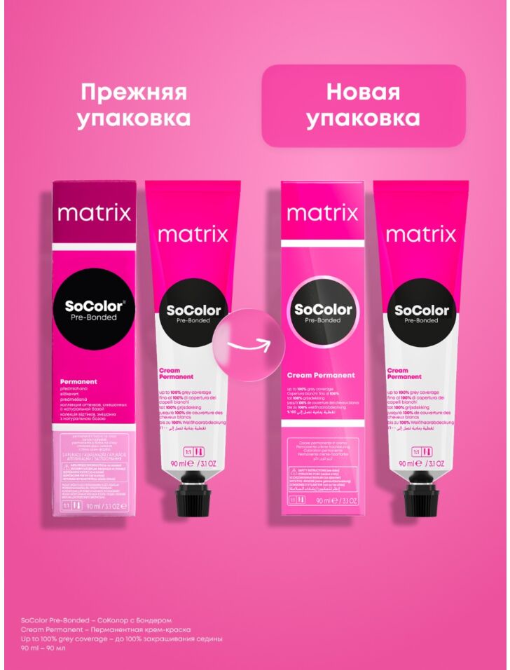 Краситель SoColor Pre-Bonded Основная коллекция