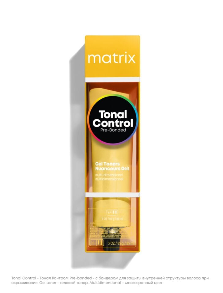 Гелевый Тонер Tonal Control Pre-Bonded, 9W Очень Светлый Блондин Теплый