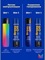 Кондиционер Brass Off для глубокого питания светлых волос