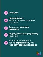 Шампунь Dark Envy для нейтрализации красных оттенков у брюнеток