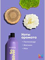 Шампунь для светлых и седых волос So Silver