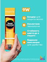 Гелевый Тонер Tonal Control Pre-Bonded, 9W Очень Светлый Блондин Теплый